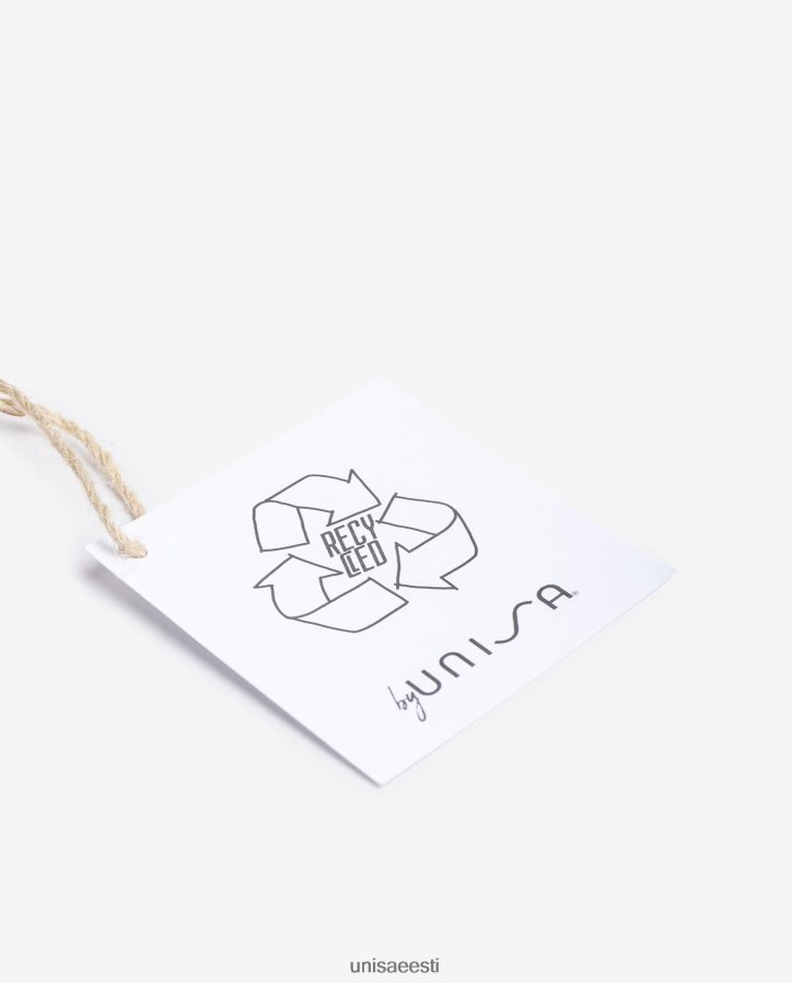 Unisa 88PPB41092 taaskasutatud kangast käekott naised pruun