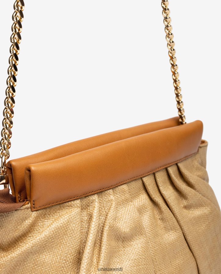 Unisa 88PPB41160 keskmise suurusega raffia käekott naised graatsiline