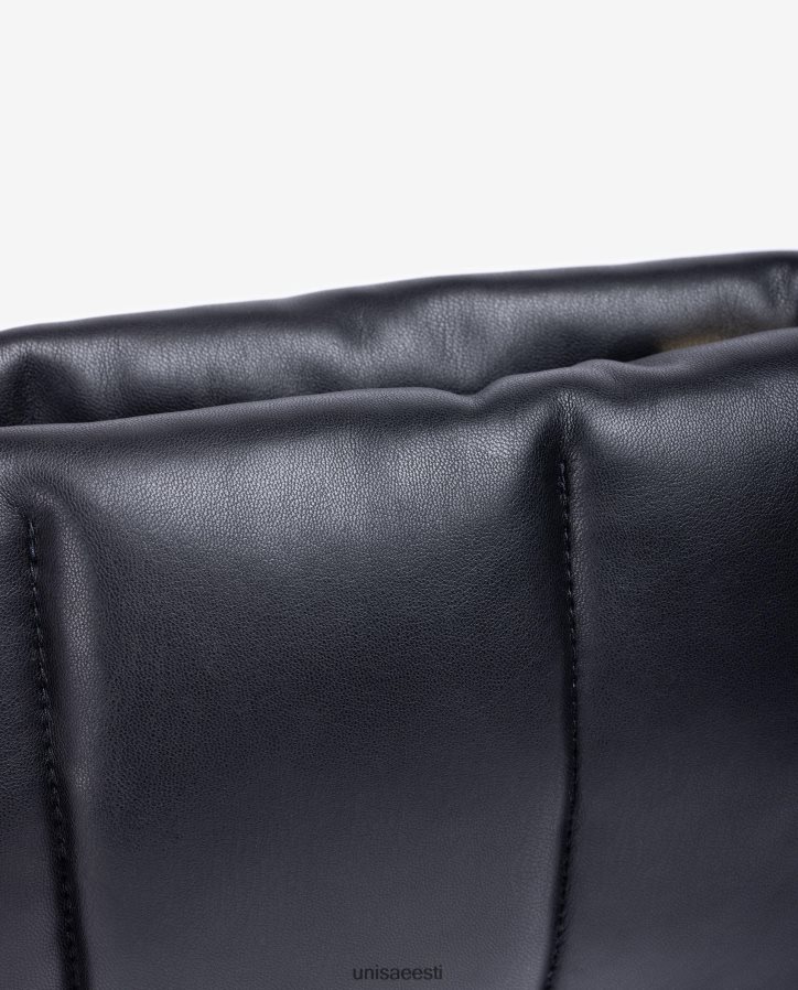 Unisa 88PPB41164 keskmise suurusega tepitud käekott naised must