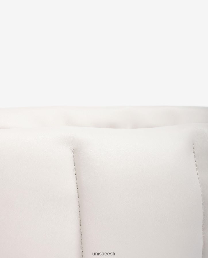 Unisa 88PPB41166 keskmise suurusega tepitud käekott naised valge