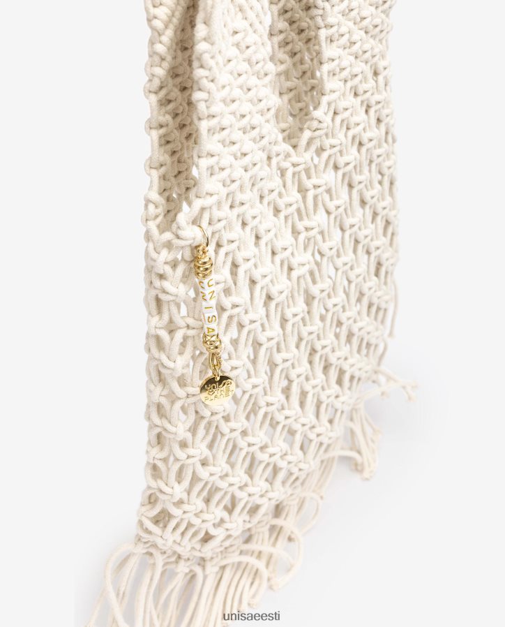 Unisa 88PPB41169 käsitsi punutud puuvillane kott naised mood