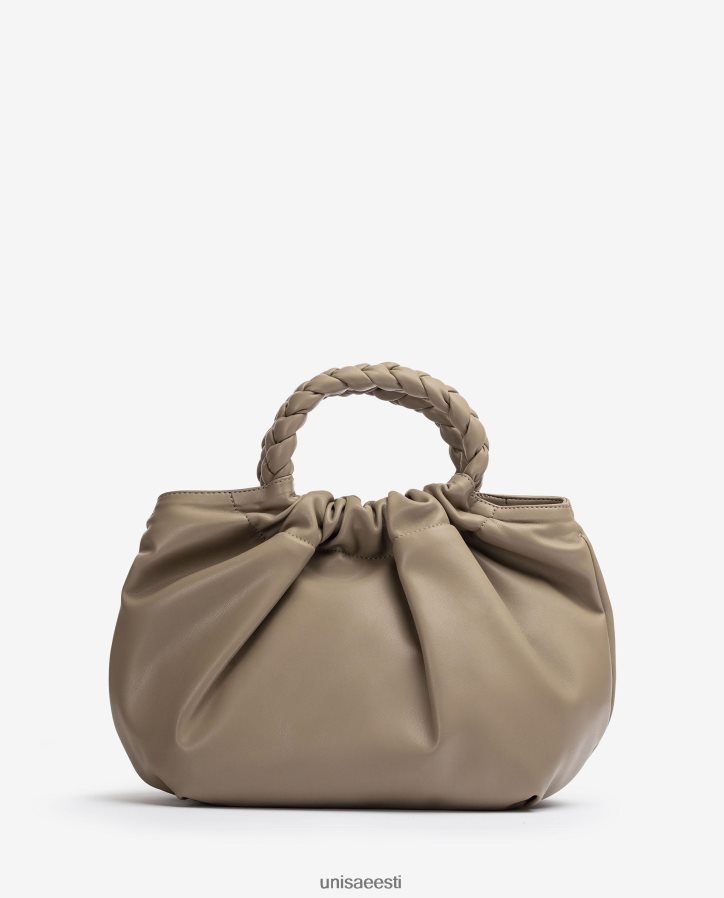 Unisa 88PPB41175 ümmarguse käepidemega käekott naised pruun