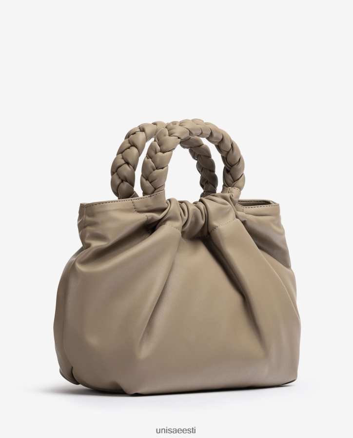 Unisa 88PPB41175 ümmarguse käepidemega käekott naised pruun