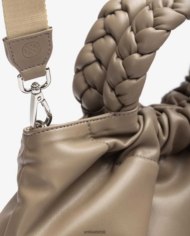 Unisa 88PPB41175 ümmarguse käepidemega käekott naised pruun