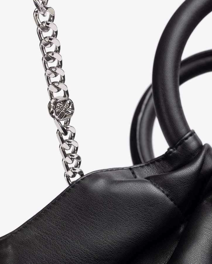 Unisa 88PPB41178 ümmarguse käepidemega käekott naised must