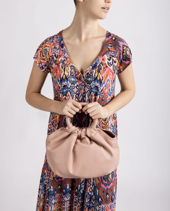 Unisa 88PPB41179 ümmarguse käepidemega käekott naised roosa