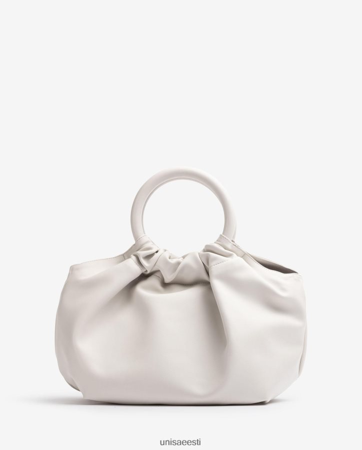 Unisa 88PPB41180 ümmarguse käepidemega käekott naised valge