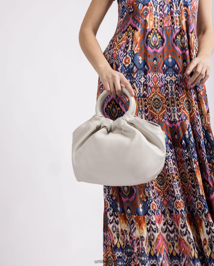 Unisa 88PPB41180 ümmarguse käepidemega käekott naised valge