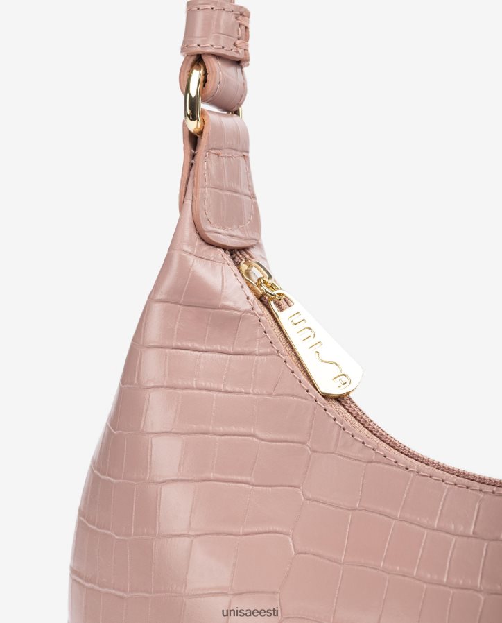 Unisa 88PPB41182 reljeefsest nahast käekott naised roosa