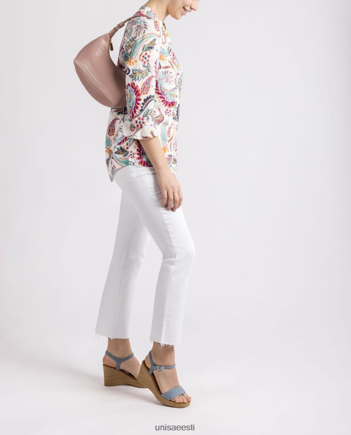 Unisa 88PPB41182 reljeefsest nahast käekott naised roosa