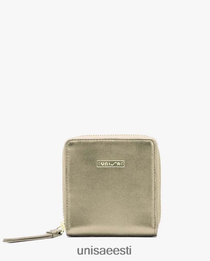 Unisa 88PPB41234 nahast lukuga rahakott naised kullast