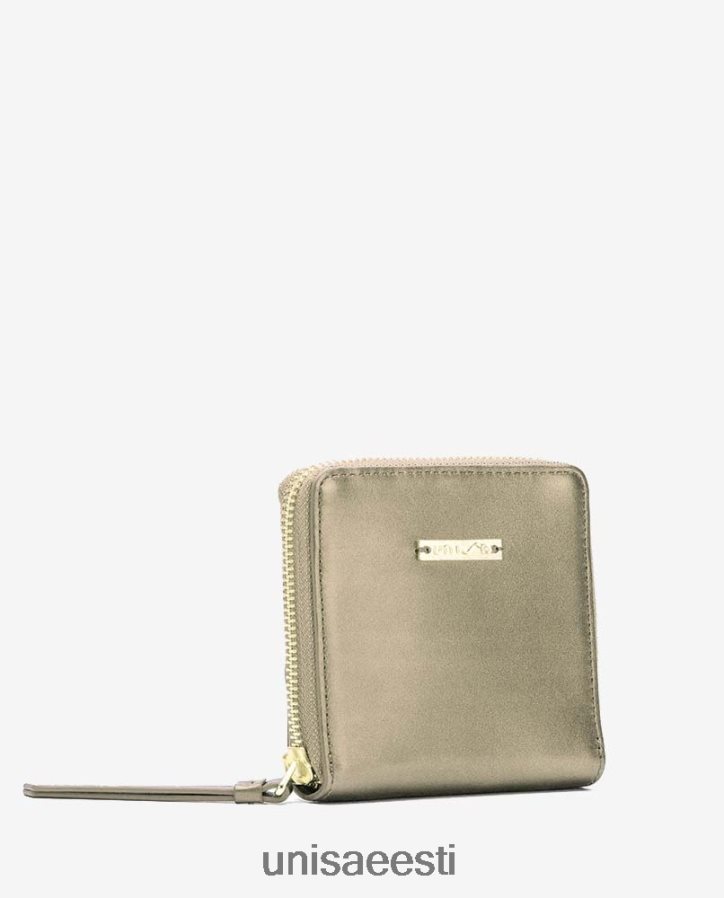 Unisa 88PPB41234 nahast lukuga rahakott naised kullast