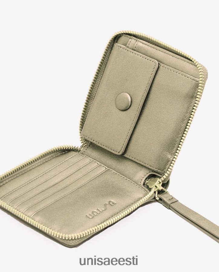 Unisa 88PPB41234 nahast lukuga rahakott naised kullast