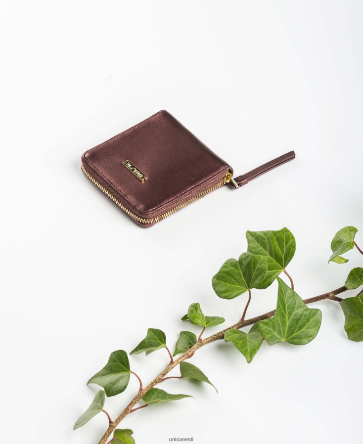 Unisa 88PPB41235 nahast lukuga rahakott naised punane