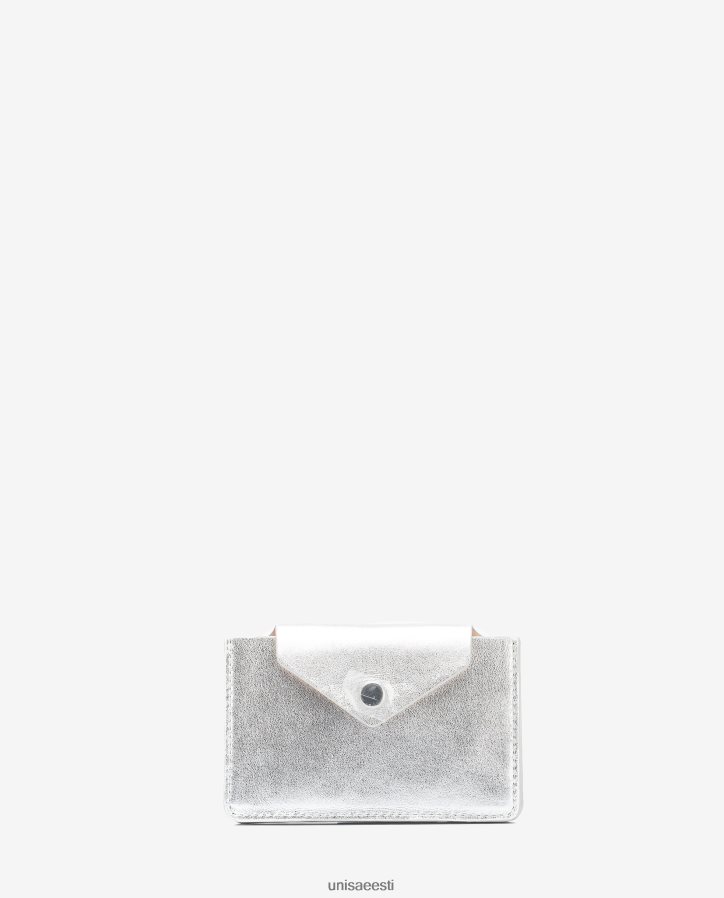 Unisa 88PPB41237 nahast kaardihoidja värv naised hõbedane