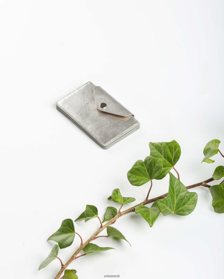 Unisa 88PPB41237 nahast kaardihoidja värv naised hõbedane