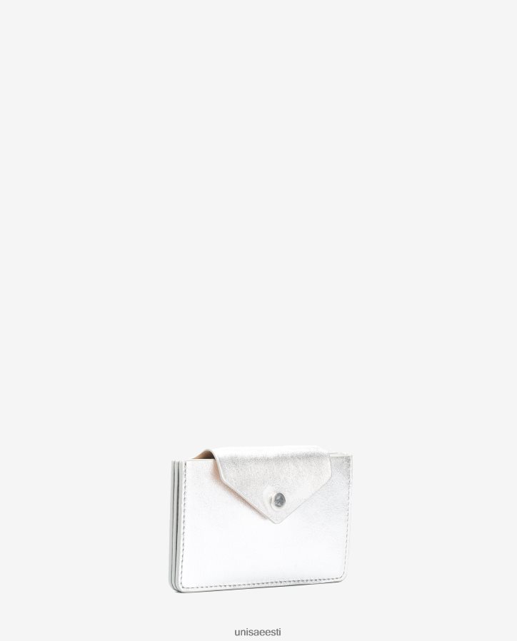 Unisa 88PPB41237 nahast kaardihoidja värv naised hõbedane