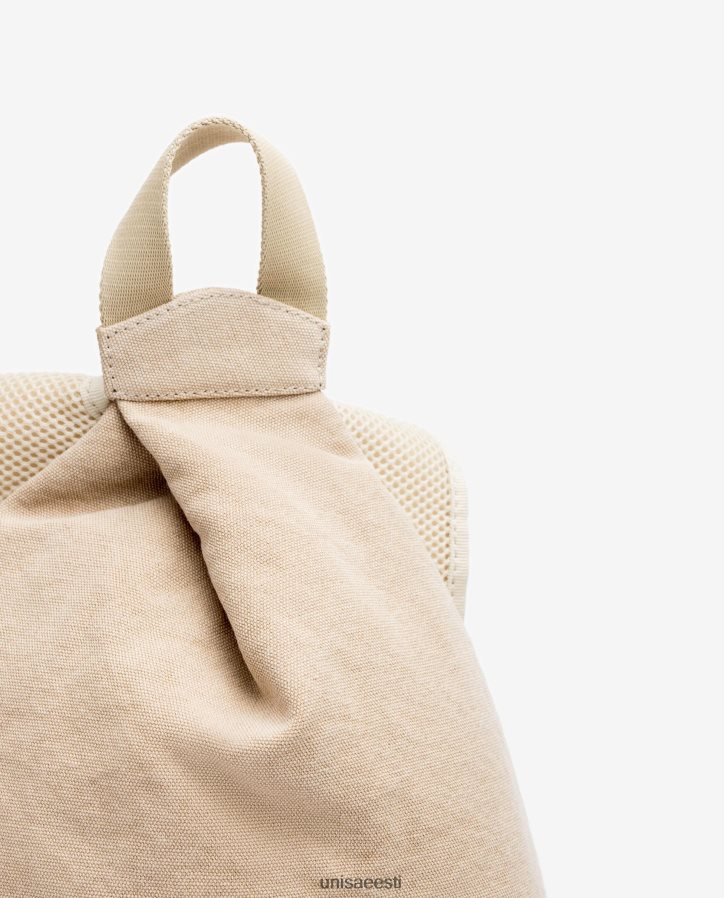 Unisa 88PPB41227 ecolino kangast seljakott naised pruun