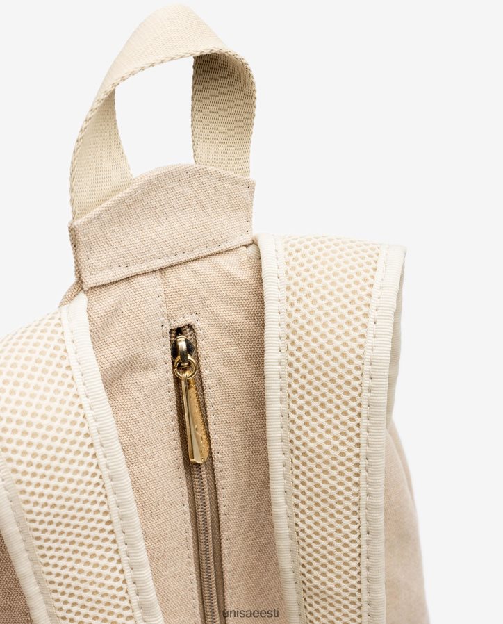 Unisa 88PPB41227 ecolino kangast seljakott naised pruun