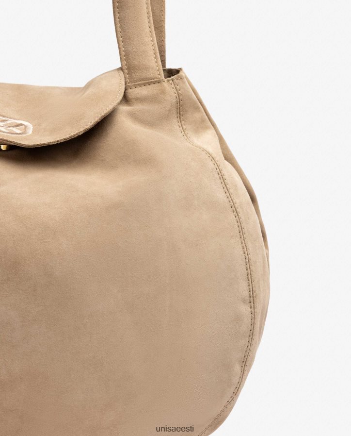 Unisa 88PPB41106 suur seemisnahast käekott naised beež