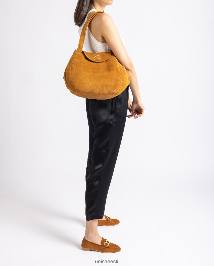 Unisa 88PPB41107 suur seemisnahast käekott naised pruun