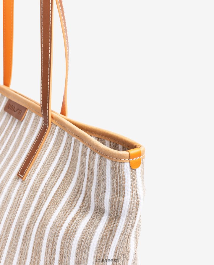 Unisa 88PPB41114 jarapaga tehtud ostukott naised pruun