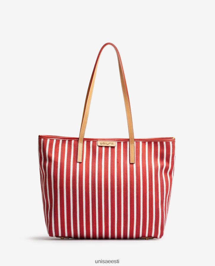 Unisa 88PPB41115 jarapaga tehtud ostukott naised punane