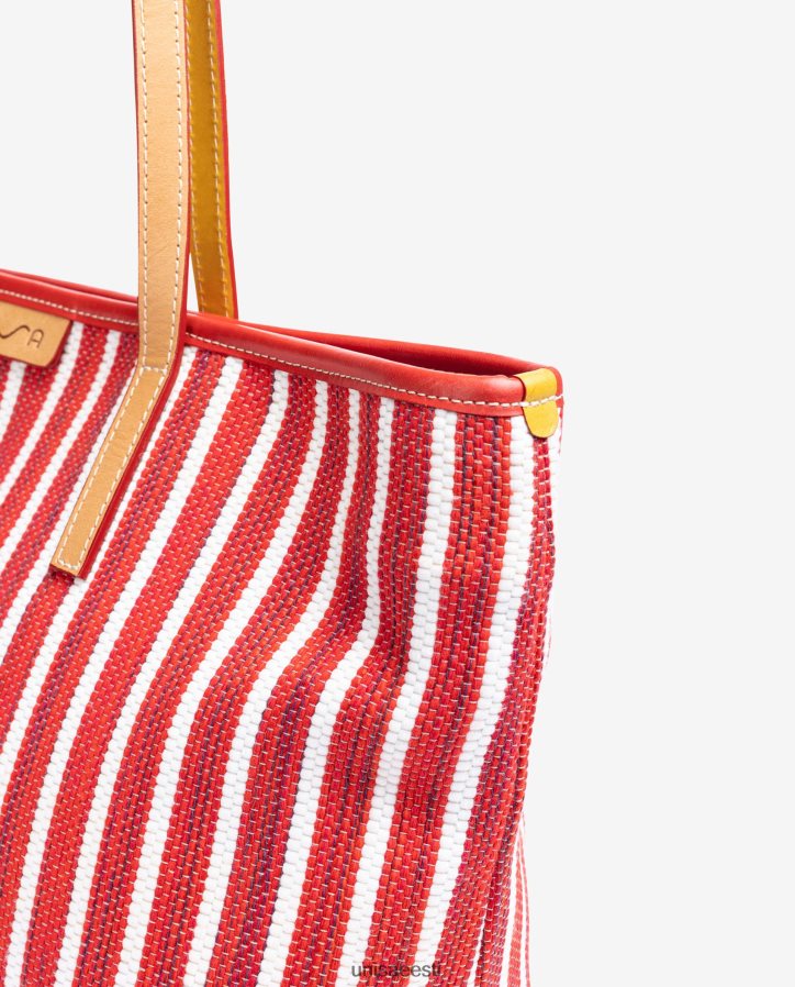 Unisa 88PPB41115 jarapaga tehtud ostukott naised punane