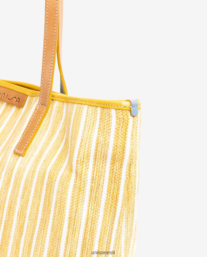 Unisa 88PPB41116 jarapaga tehtud ostukott naised kollane