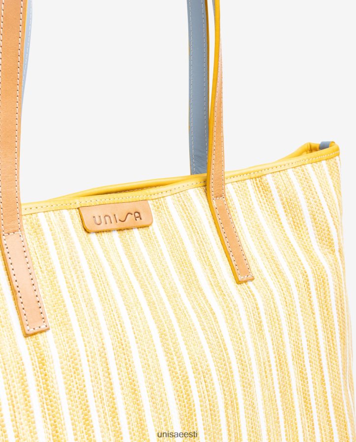 Unisa 88PPB41116 jarapaga tehtud ostukott naised kollane