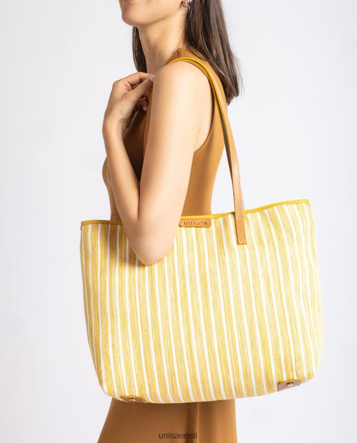 Unisa 88PPB41116 jarapaga tehtud ostukott naised kollane