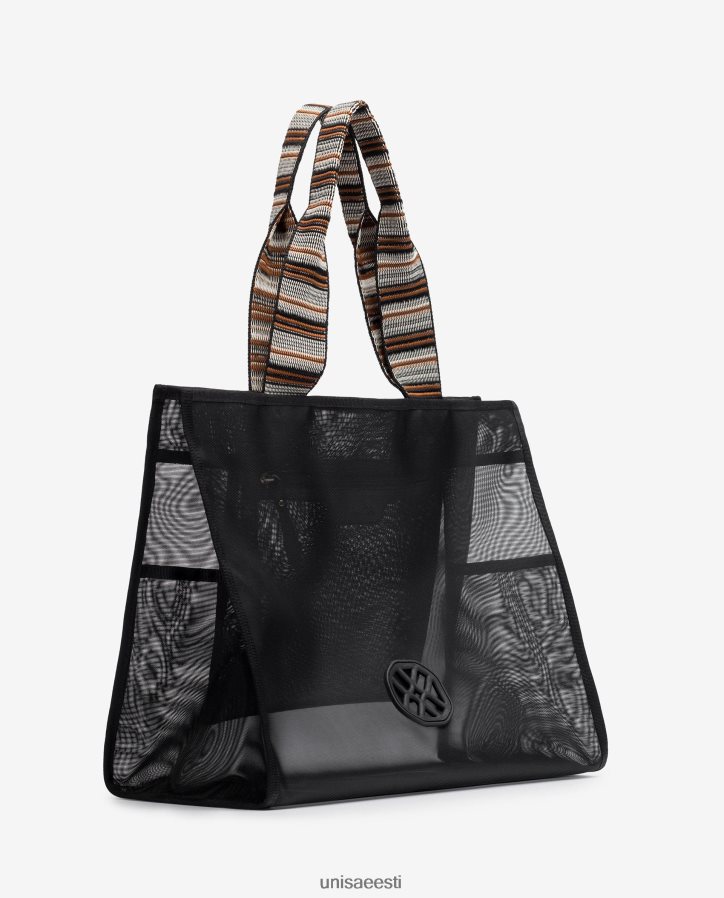 Unisa 88PPB41117 suur võrkkott naised must