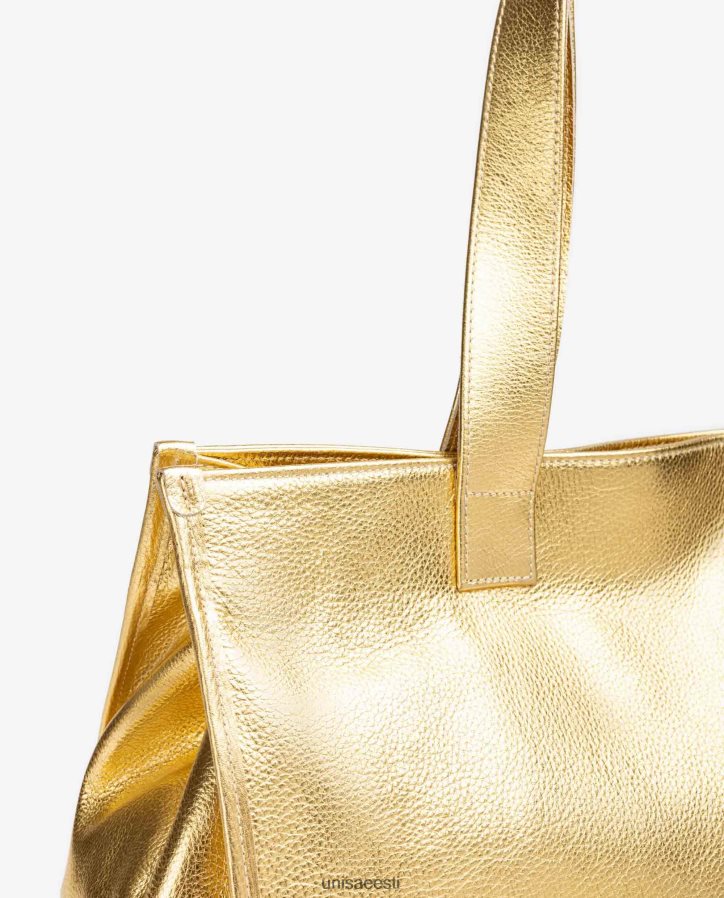 Unisa 88PPB41122 metallilise efektiga nahast kandekott naised mood