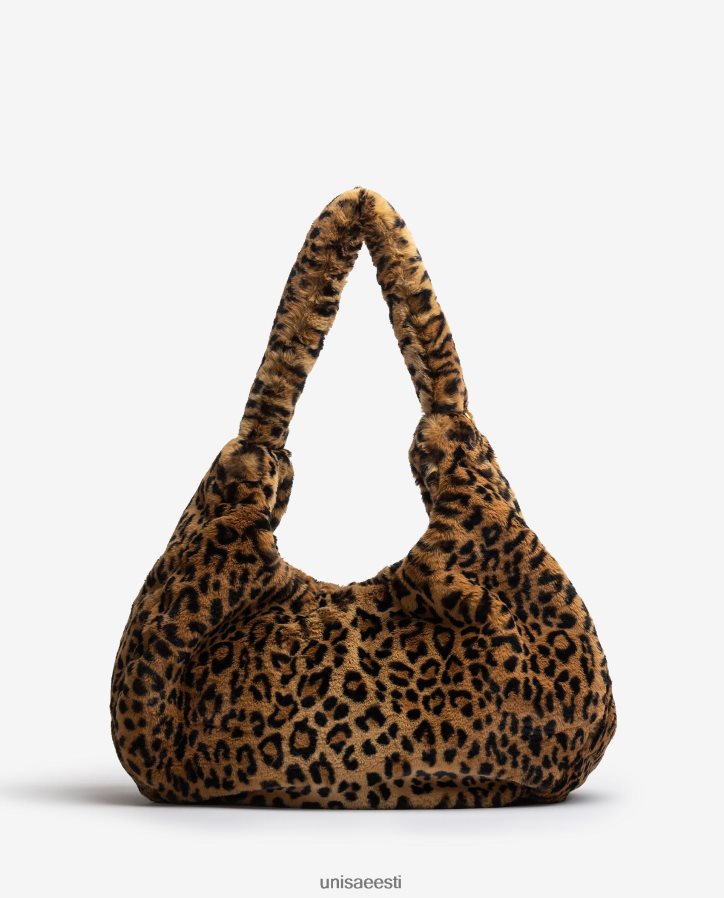 Unisa 88PPB41125 taaskasutatud kangast käekott naised must