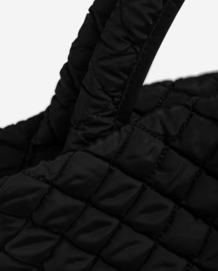 Unisa 88PPB41134 suur tepitud kangast kott naised must