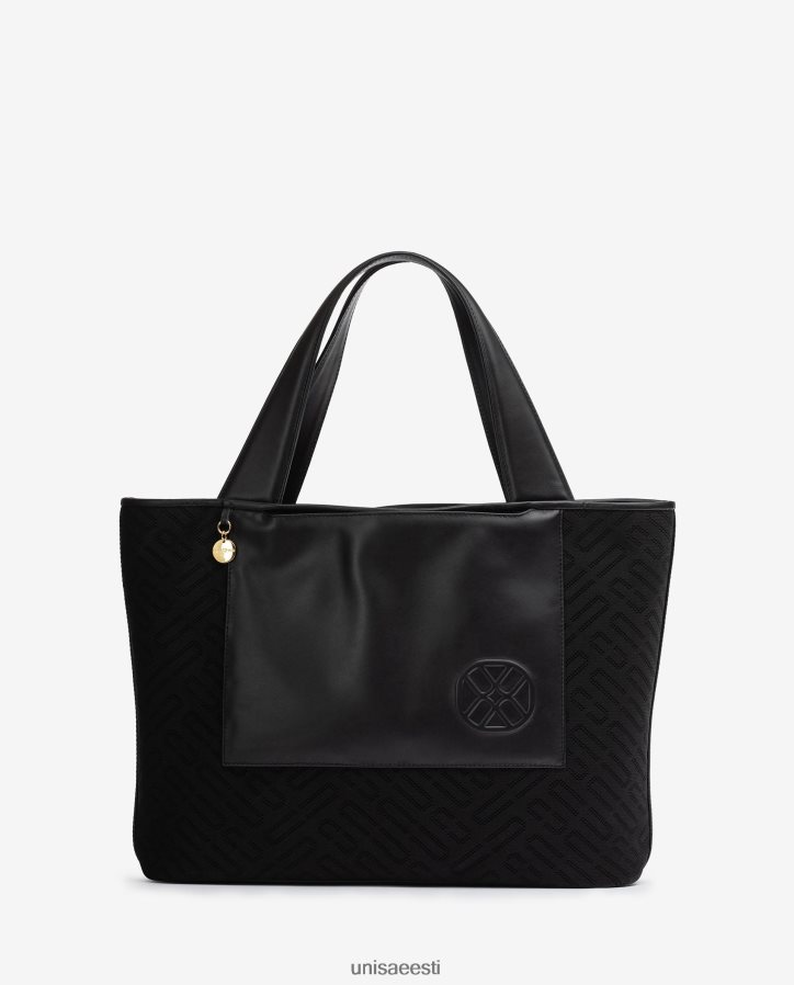 Unisa 88PPB41136 riidest poekott naised must