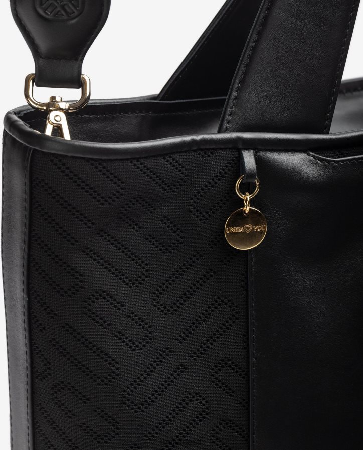 Unisa 88PPB41136 riidest poekott naised must