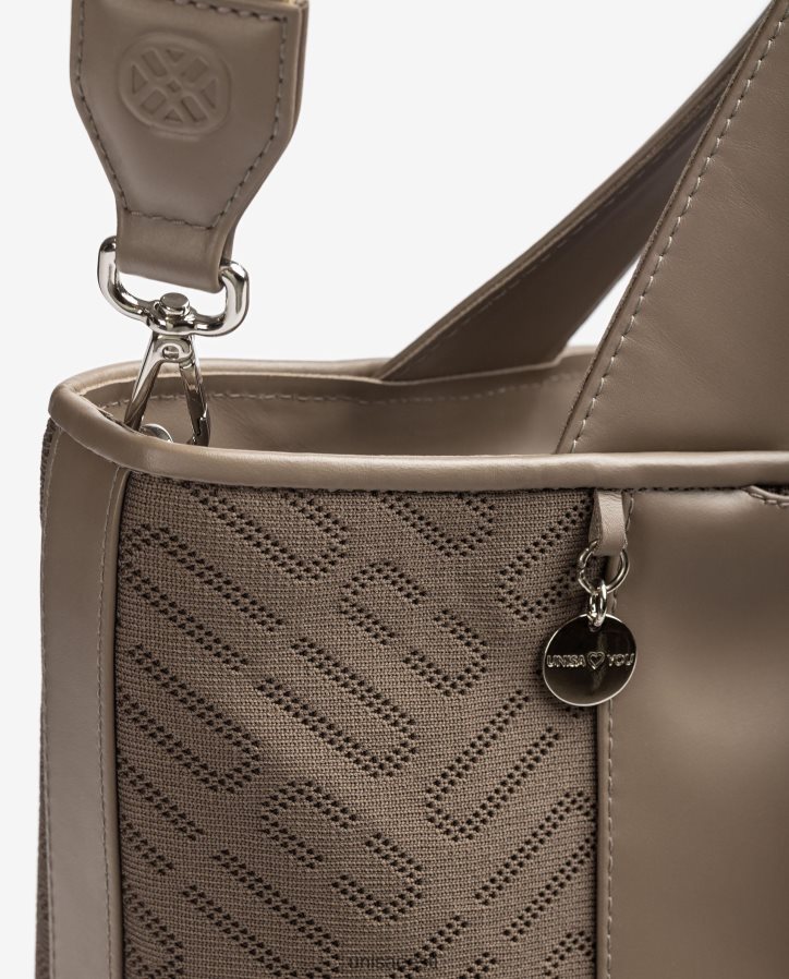 Unisa 88PPB41137 riidest poekott naised pruun