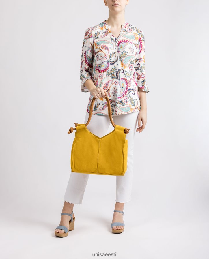 Unisa 88PPB41145 sõlmitud õlakott naised kollane