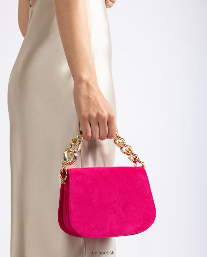 Unisa 88PPB41185 kuldse ketiga käekott naised roosa