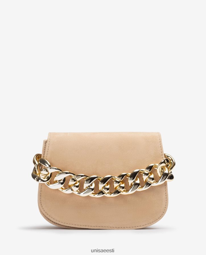 Unisa 88PPB41186 kuldse ketiga käekott naised beež