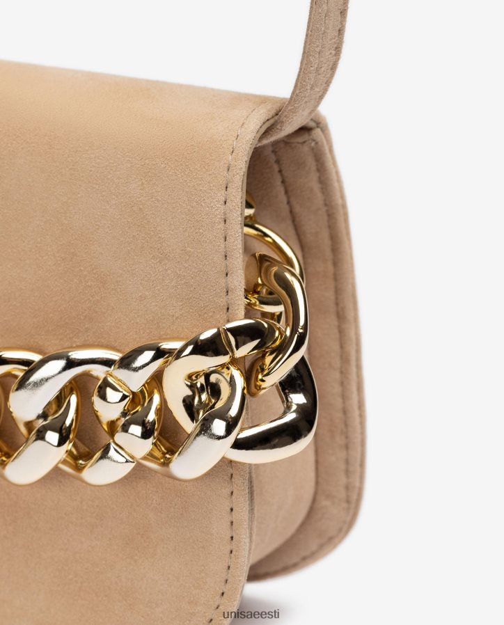 Unisa 88PPB41186 kuldse ketiga käekott naised beež