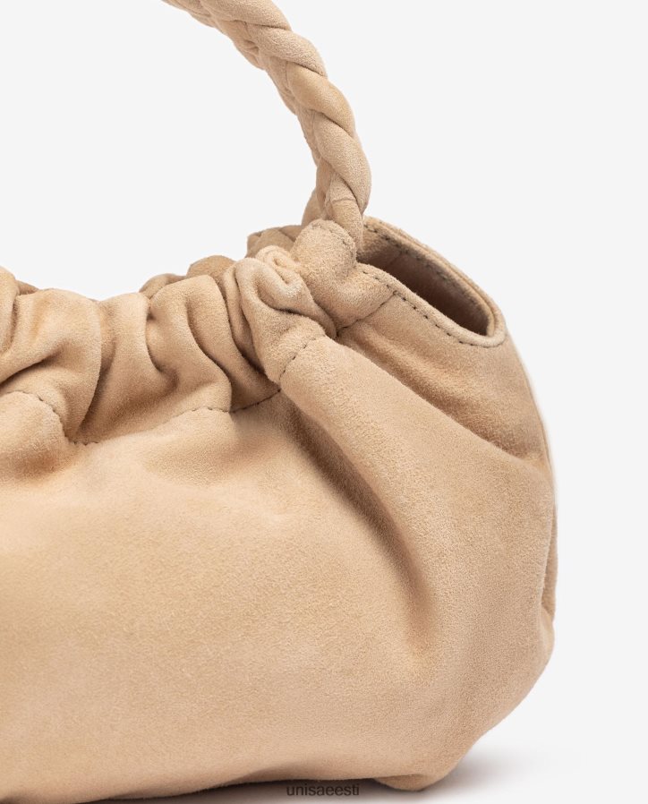 Unisa 88PPB41190 punutud sangadega käekott naised beež