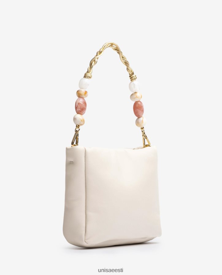 Unisa 88PPB41194 kaunistusega käekott naised valge