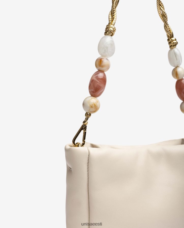 Unisa 88PPB41194 kaunistusega käekott naised valge