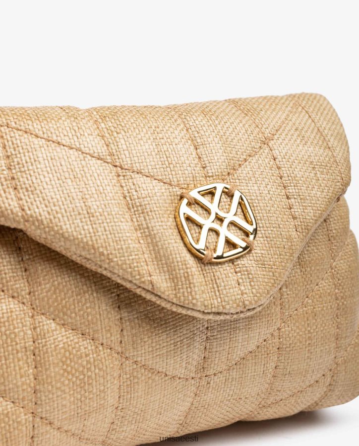 Unisa 88PPB41204 väike tepitud efektiga käekott naised pruun