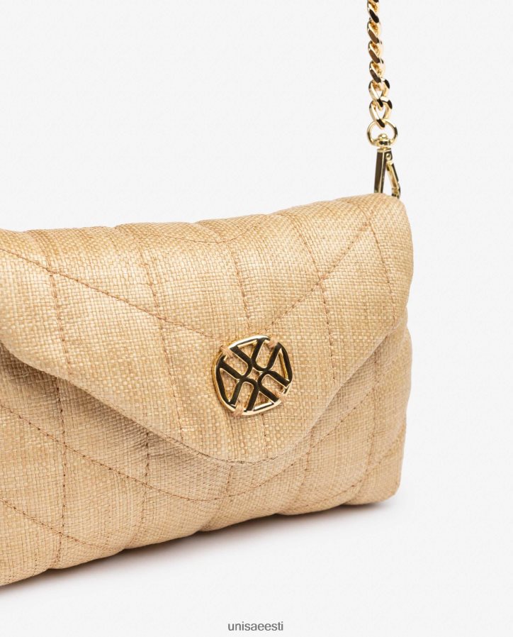 Unisa 88PPB41204 väike tepitud efektiga käekott naised pruun