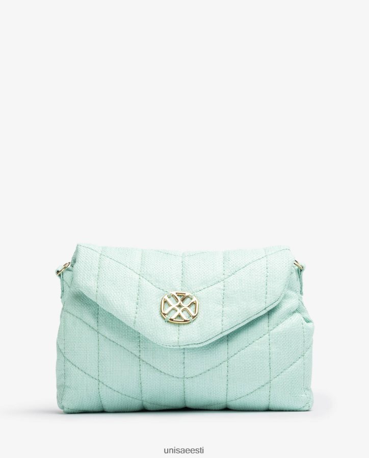 Unisa 88PPB41205 väike tepitud efektiga käekott naised sinine