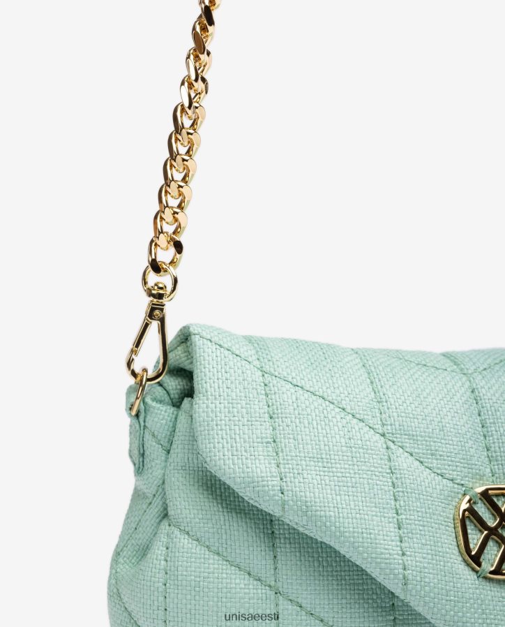 Unisa 88PPB41205 väike tepitud efektiga käekott naised sinine