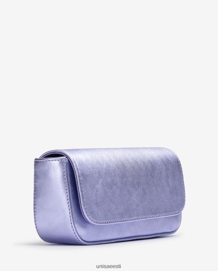 Unisa 88PPB41208 metallilise efektiga nahast peokott naised lilla